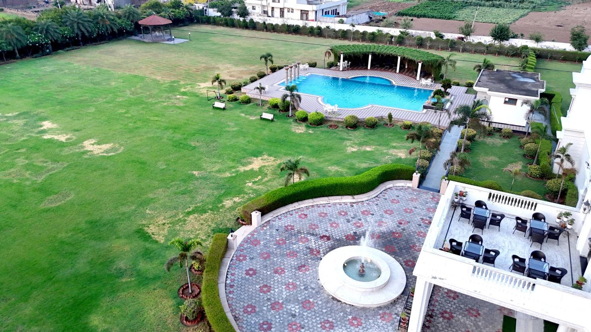 Umaid Farm Resort- A Legancy Vintage Stay In Jaipur Luaran gambar