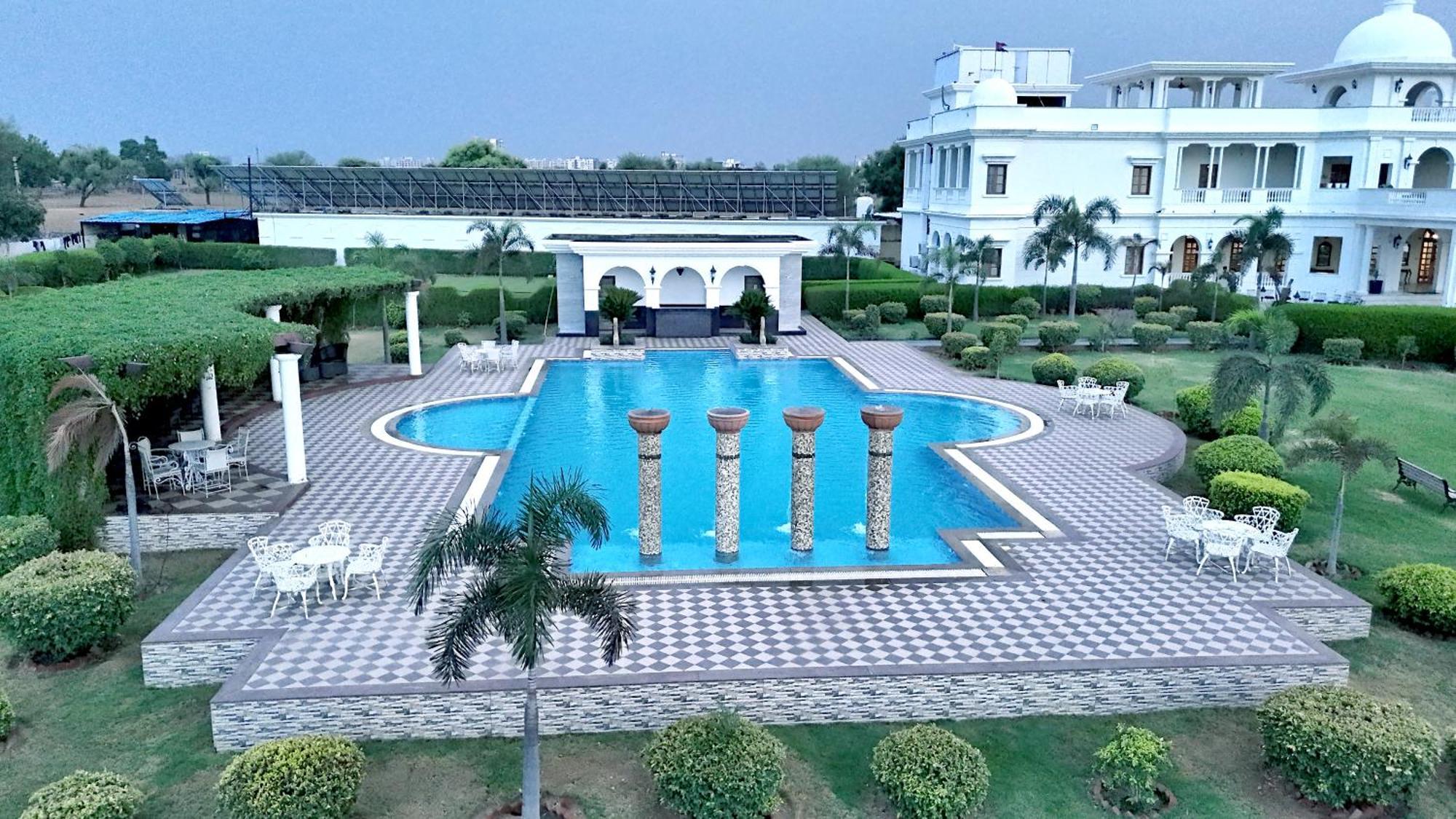 Umaid Farm Resort- A Legancy Vintage Stay In Jaipur Luaran gambar