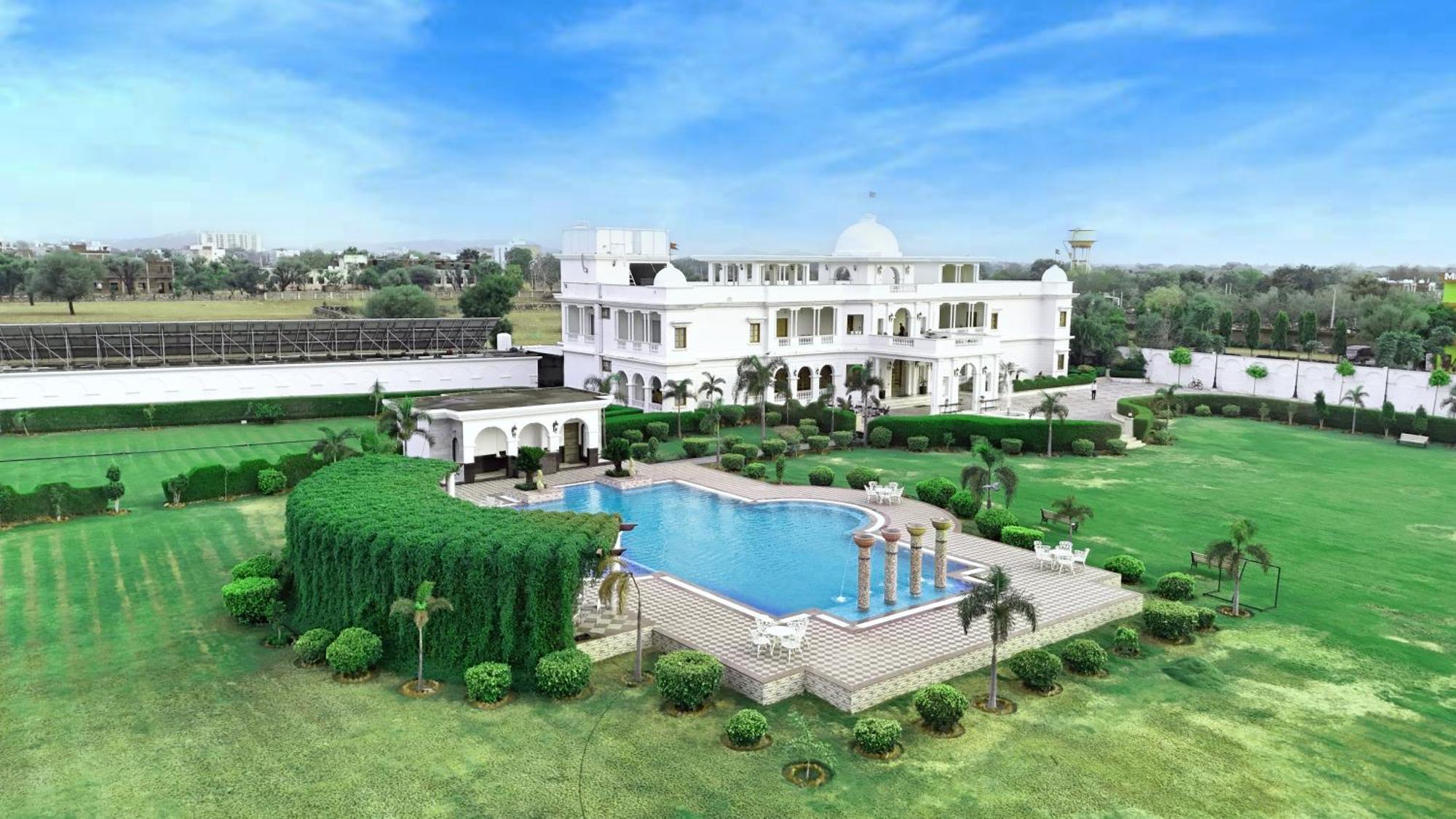 Umaid Farm Resort- A Legancy Vintage Stay In Jaipur Luaran gambar